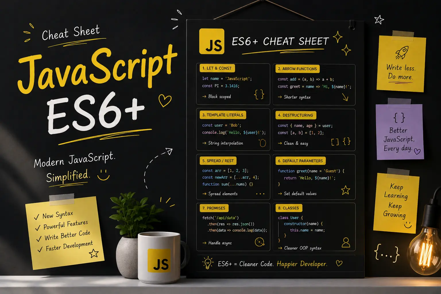 JavaScript ES6+