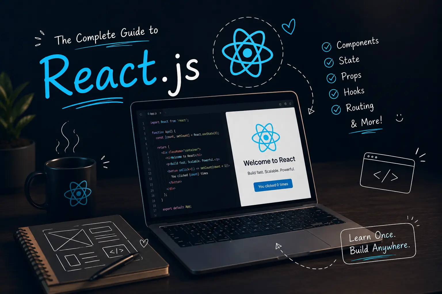 React