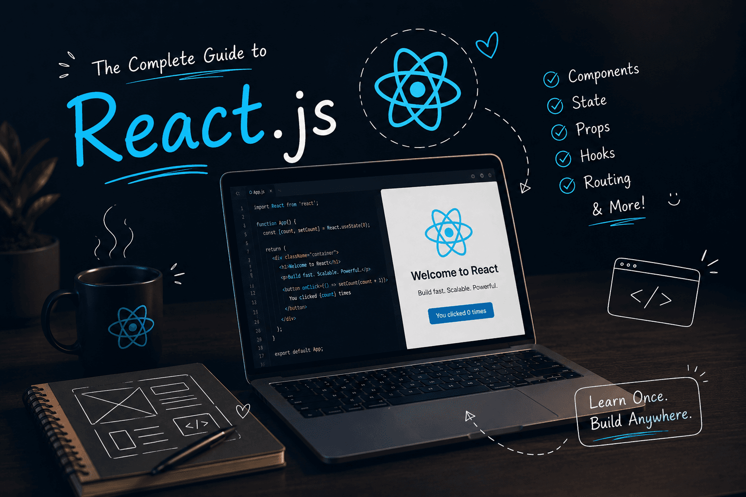 React